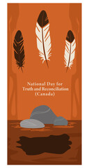 National Day for Truth and Reconciliation Canada Vector Set-02