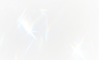 Glowing rainbow crystal light spectrum prism shine sparkle glass glitter flash lens effect bright refraction abstract jewelry diamond beam background overlay vector magic flare glare