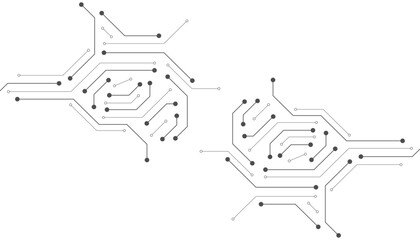 Obraz premium Abstract Technology Background , circuit board pattern 