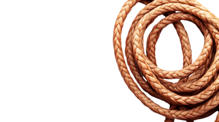 Professional Cables Isolated on Tranasparent Background for Electronics Technology Concept