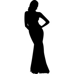 Fashion Model Silhouette