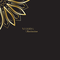 The Gold Mandala Wedding Iinvitation Card 19