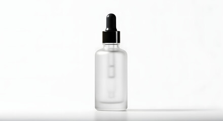 Minimalist Skincare Dropper Bottle Elegant Design for Essential Oils and Serums