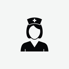 Get professional nurse vector illustrations perfect for clinics, hospitals, and health-themed content.