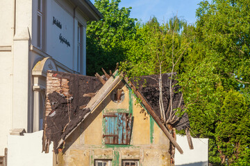 Altes verfallenes Haus, Bremerhaven, Bremen