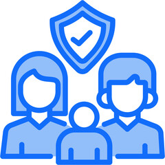 Obraz premium Life Insurance Icon
