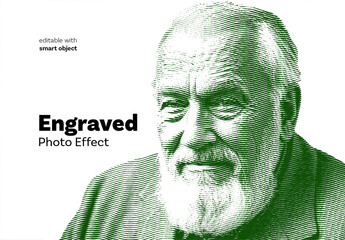 Engraved Photo Effect