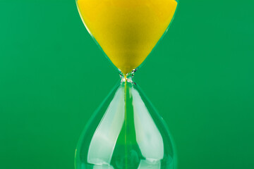 Hourglass The process of time running out The rule of limited time