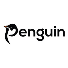 The smart integration of an animal penguin figure into the flow of the text makes this design not only memorable but also symbolic — representing adaptability, elegance, and identity. 