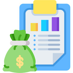 Financial Report Icon