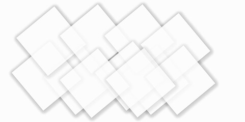 Modern white and gray technology concept diamond triangle geometric background Suit for business, corporate institution presentation.