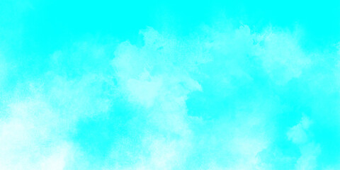 Abstract blue watercolor hand painted art victor illustration. white, blue painted smoky textured white color powder explosion. Shining illustration with abstract gradient clouds. 