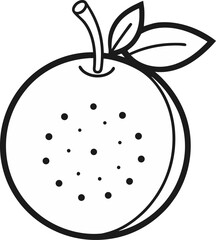 vector illustration of an apple on white background