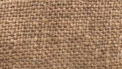 Jute pattern, rough burlap texture. 