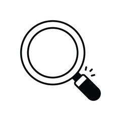 Magnifying Glass Vector icon