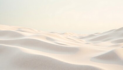Minimalist Desert Landscape