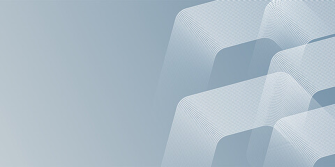 Futuristic Geometric Tech Background in Blue Gradient
