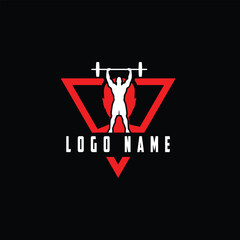 Brain gym Fitness logo vector design