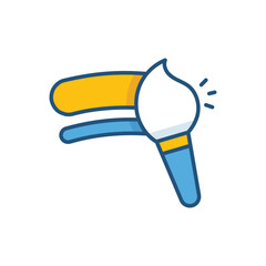 Brush Stroke Vector icon