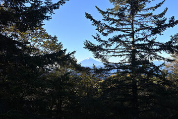 Climbing Mount Daibosatsurei, Yamanashi, Japan