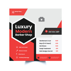 Barbershop Post Template