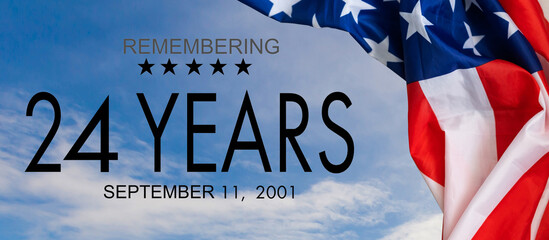 Patriot Day. September 11. 24 years of memory