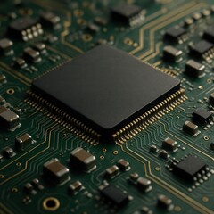 close up of a circuit board