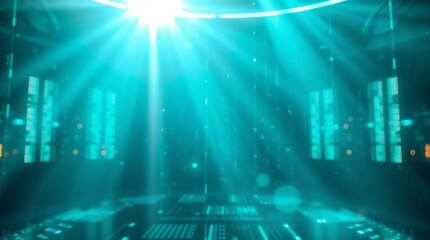abstract futuristic data computer technology business background