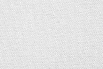 A sheet of clean white tissue paper as background
