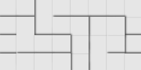  White and grey geometric texture.Abstract modern square background.vector illustration 
