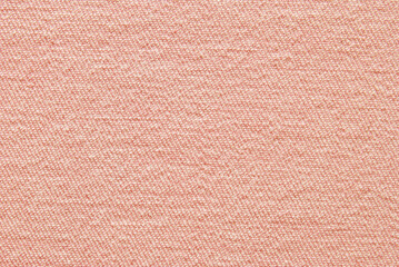 Light pink cotton twill fabric pattern close up as background