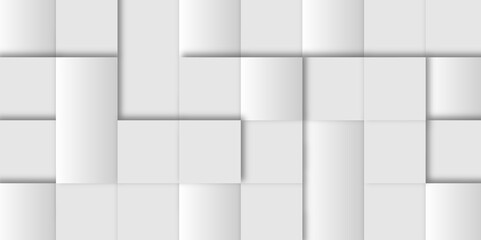  White and grey geometric texture.Abstract modern square background.vector illustration 
