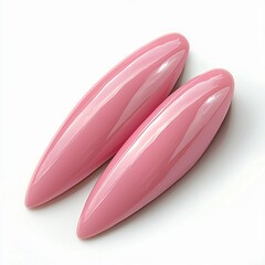 Elegant pink nail art showcase studio setting close-up photography beauty environment high-definition imagery nail design concept