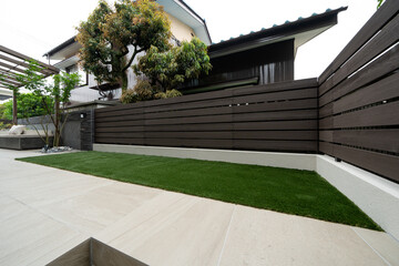 オシャレな庭｜エクステリア｜外構｜新築戸建て住宅	