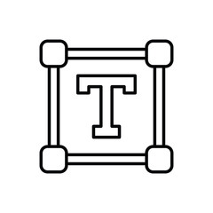 Typography Vector icon