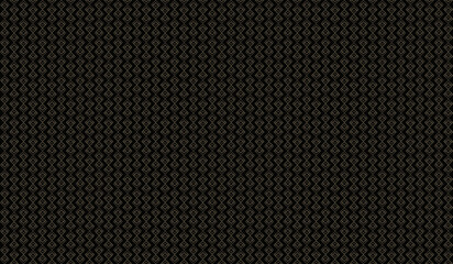 Abstract masculine geometric triple square outline seamless pattern. light and brown element composition on  black background. For masculine shirt dress cloth print block apparel textile menswear 