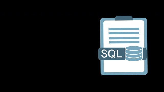 icon for sql file animation