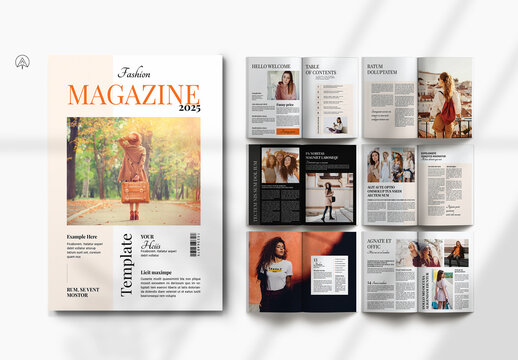 Fashion Magazine Template