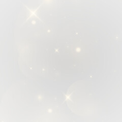 Sparkling Glitter Dust Trail with Magical Shiny Glow and Twinkle Light Effects on Transparent Background &ndash; Christmas Holiday Vector Illustration for Celebration Design