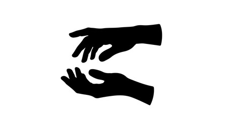 Hands Gesturing Giving Receiving