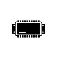 Fototapeta premium Microchip circuit board component