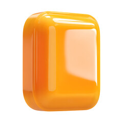 Orange Soap Bar: Image, high resolution digital graphic illustration for web and print use with clean background perfect for ads social media banners posters marketing presentations
