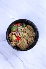 healthy food ingredient organic background vitamin raw market salad snack traditional asian menu art