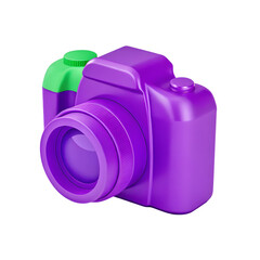 digital camera isolated on white