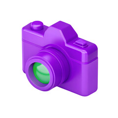 digital camera isolated on white