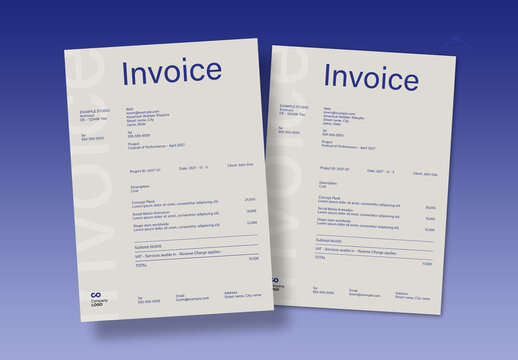 Invoice Templte