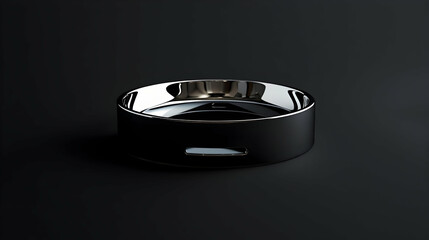 Sleek Minimalist Metal Ring