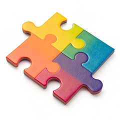 Fototapeta premium jigsaw puzzle piece
