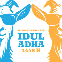Selamat hari raya idul adha design
