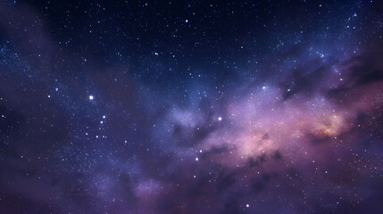 Elegant Simplicity Vibrant Starry Night Sky Wallpaper
